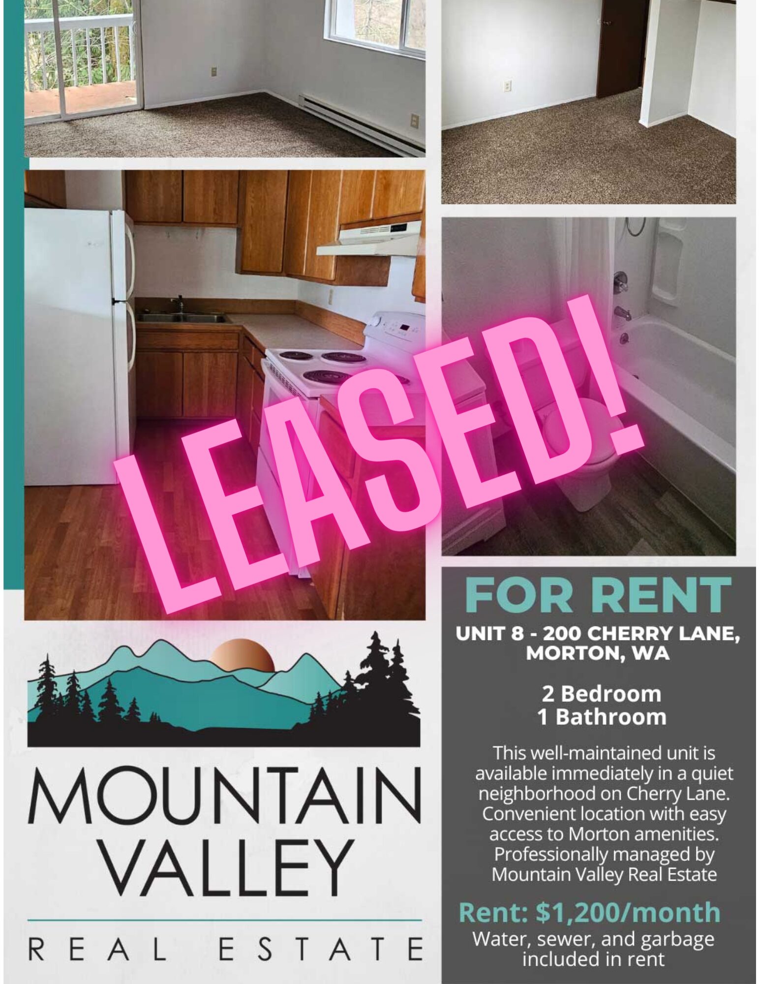 Apartment for rent in Morton