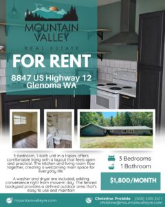 House for Rent in Glenoma WA